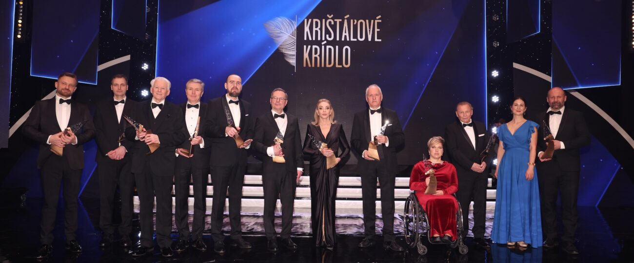 Krištáľové krídlo: Laureáti a laureátky za rok 2024